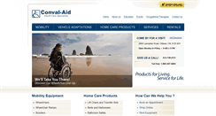 Desktop Screenshot of conval-aid.com